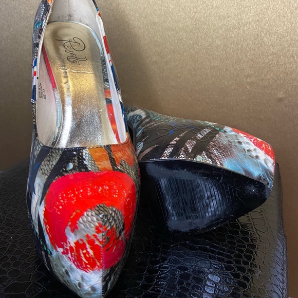 Colorful platform heels!! - Picture 2 of 3